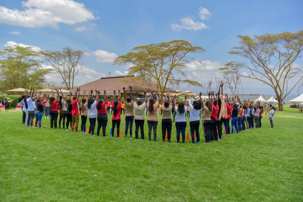 Mawingu team building event